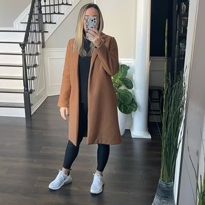 Camel COATIGAN ZARA coat